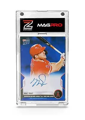 (25 Count) Zion Mag Pro Ultra Clear 35pt Magnetic Card One-Touch Holders Cases • $67.17
