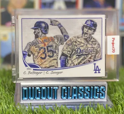Topps Project70® Card 104 - 2013 Corey Seager / Cody Bellinger By Lauren Taylor • £35