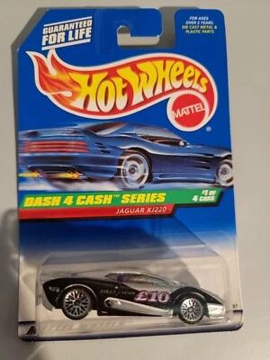 £2.89 • Buy HOT WHEELS DASH 4 CASH SERIES # 721 JAGUAR XJ220 #1 Of 4