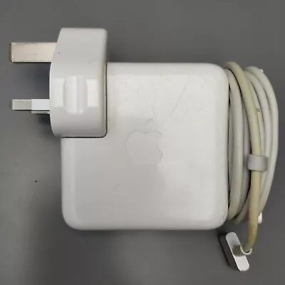 Genuine Apple MacBook Air 11  A1466 T-tip MagSafe 2 Battery Charger 45W A1436 • £21.95