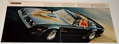 1979 Pontiac Firebird Trans Am Original Dealer Advertisement Print Ad 79 Bandit • $12.99