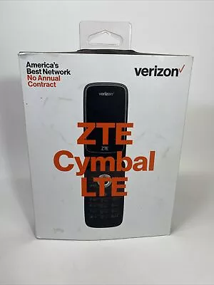NEW ZTE Cymbal LTE Verizon Prepaid Flip Phone • $39.99