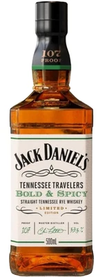 $94.99 • Buy Jack Daniels Tennessee Travelers Bold & Spicy Rye Whiskey 500mL Bottle
