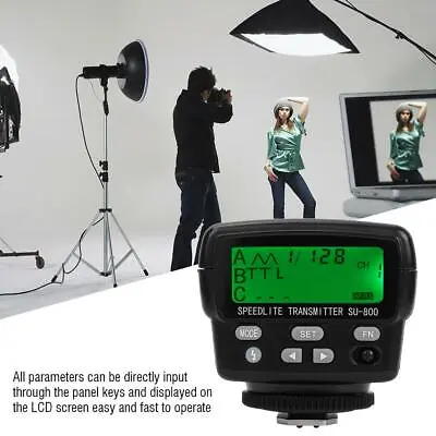 SU800 Wireless Speedlite Commander Flash Light Trigger For Nikon SB910 SB800 GB • £65.98