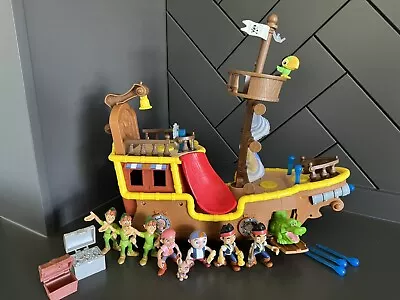 Jake And The Neverland Pirates Talking Ship Bucky Izzy Cubby Peter Pan Crocodile • $14.99
