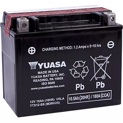 $93.65 • Buy Yuasa Fresh Pack Maintenance-Free AGM Battery (YTX12-BS) YUAM3RH2S
