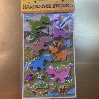 £1.29 • Buy Dinosaur Stickers - 2 Packs - Layered Decoupage Or 3d Effect