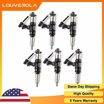 6PCS Diesel Fuel Injector 095000-5450 For MITSUBISHI 6M60 Fuso Truck ME302143 • $880.29