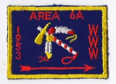 1953 Area 6A OA Patch YLW Bdr. [BLT735] • $60.76
