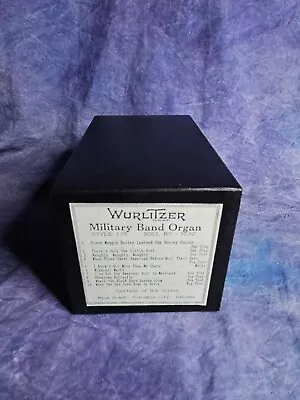 Wurlitzer Style 125 Military Band Organ Music Roll No 3032 • $59.99