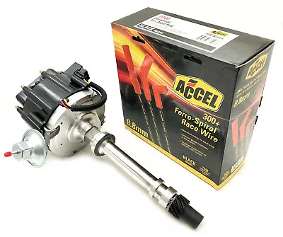 $159.95 • Buy Chevy HEI Distributor Race Spark Plug Wires Small & Big Block Chevrolet 350 454 