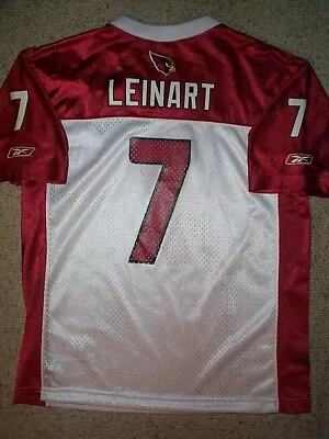 REEBOK Arizona Cardinals MATT LEINART Nfl Jersey YOUTH KIDS BOYS (L-LG-LARGE) • $24.94