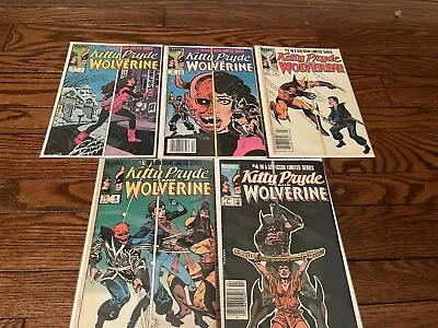 Kitty Pryde And Wolverine #1-4 & 6 1984 Marvel Lower Mid Grade • $9.99