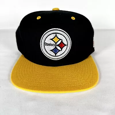 Pittsburg Steelers Mitchell And Ness Vintage Collection Snap Back Hat Cap • $14.99