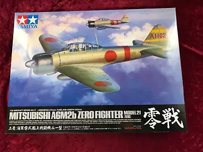 Tamiya Mitsubishi 1/32 A6M2b Zero Fighter Model 21 Plastic Model Kit From Japan • $94.26