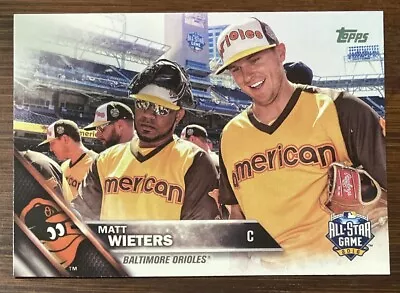 2016 Topps Baseball Update Matt Wieters #US163 Baltimore Orioles  • $0.99