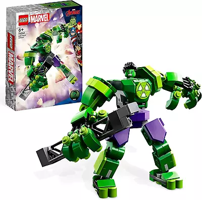 LEGO Marvel Hulk Mech Armour Avengers Action Figure Set Collectable Super Hero • £27.22