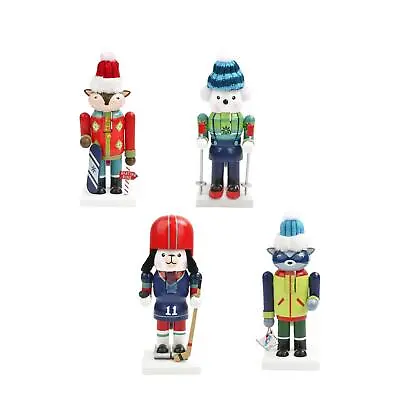 Christmas Nutcracker Ornament Home Decoration Party Favors Sculpture Nutcracker • £11.88