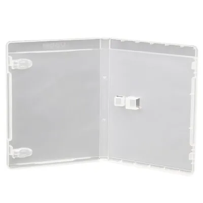 100 PCS 14mm Super Clear Top Quality USB Case W/Sleeve & Booklet Clips - P59101 • $90