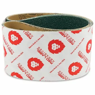 6 X 48 Inch 80 Grit Metal Grinding Zirconia Sanding Belts 2 Pack • $29.49