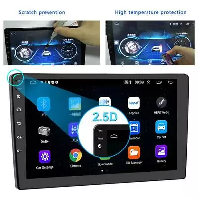 9  Android 10.1 HD Car Stereo FM/RDS Radio GPS Navigation MP5 Player WiFi 1+16GB • $169.19