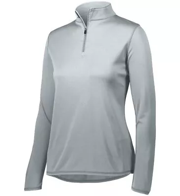 Augusta Sportswear Women's New Long Sleeve Wicking Attain 1/4 Zip Pullover 2787 • $18.74