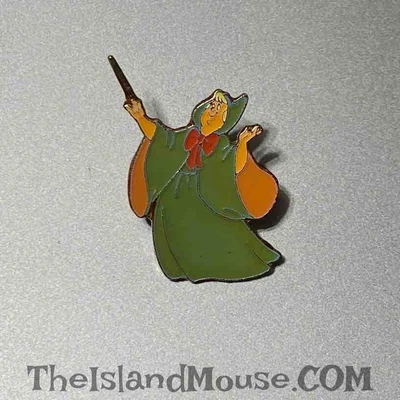 $11.95 • Buy Vintage Disney DS Cinderella Dreams Do Come True Fairy Godmother Pin (UN:39997)