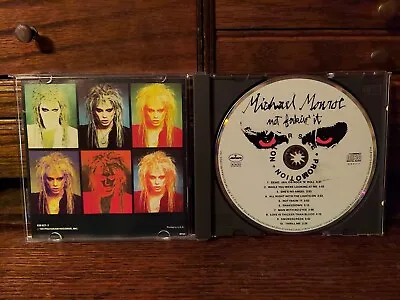 Michael Monroe - Not Fakin' It 1989 - CD Mercury Promotional Copy EX-NM • $19.99