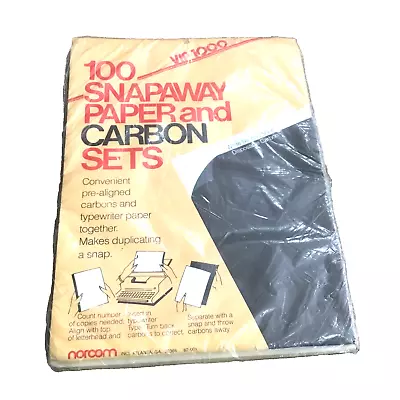 Vintage VIP 1000 Snapaway  Paper And Carbon Sets • $19.23