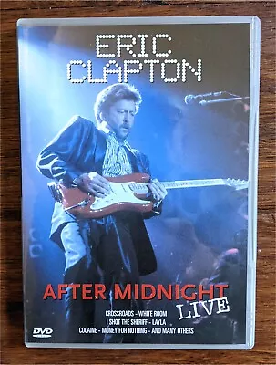 ERIC CLAPTON DVD - After Midnight Live From Mountain View California - 2006 • $14.66