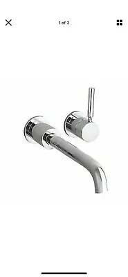 Mirabelle 1.2 GPM Wall Mounted Faucet With Single Lever Handle • $269.99