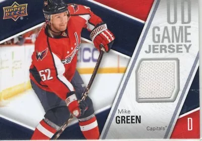 2011-12 Upper Deck Game Jersey #GJ-MG Mike Green • $2.18