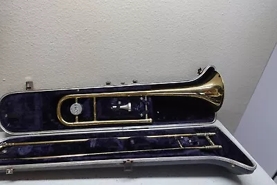 Vintage Conn Director Trombone H4 With Carrying Case & Mouthpiece Serial H41325 • $200