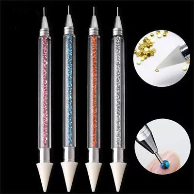 Dual-ended Nail Art Design Dotting Pen Painting Drawing Polish Brush Pen Tools • $6.21