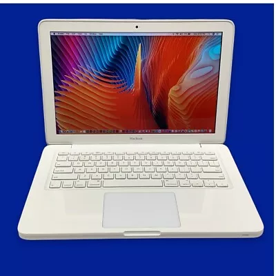 Apple Macbook White Unibody 13” 8GB RAM 500GB HDD Core 2 Duo 2010-2009 Loaded • $199