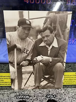 Babe Ruth William Bendix 5x7 Photograph Type 2 Babe Ruth Story • $149