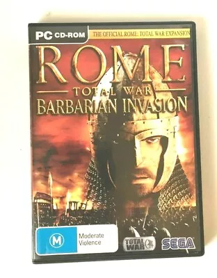 Rome Total War Barbarian Invasion PC CD-ROM • $14.95