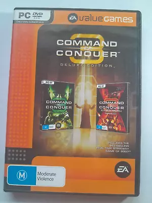 Command & Conquer 3 Deluxe Edition PC: Kane's Wrath & Tiberium Sun • $11.99