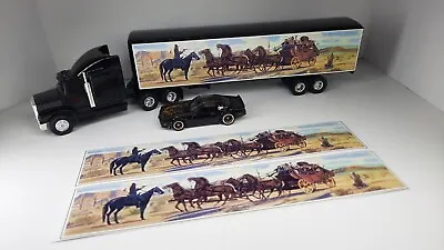 1/64th Scale-Smokey & The Bandit- Snowman- Semi Trailer- Set Of 2 Stickers Only • $10