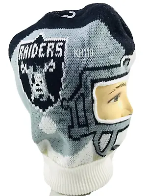  Oakland Raiders Knit Helmet Style Ski Mask/Face Mask  • $14.99