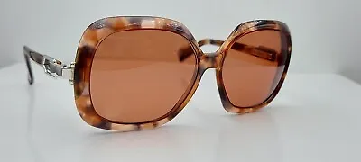 Vintage Silhouette Mod 501 Brown Tortoise Oval Sunglasses Austria FRAMES ONLY • $37.40