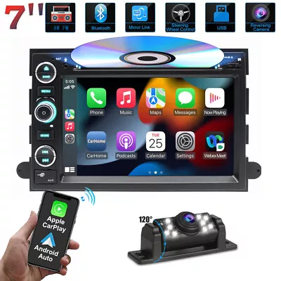 For 2004-2008 Ford F150/250 Edge Car 7'' DVD CD Player Radio Stereo WIFI Carplay • $174.50