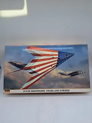 2000 Hasegawa F-117A Nighthawk 'Stars And Stripes' Model Kit # 00066 1:72 Scale • $34.89