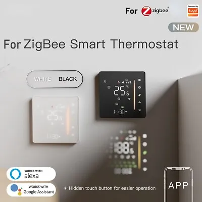 £34.58 • Buy Accurate Temperature Control Thermostat For Zigbee Tuya Underfloor Heating
