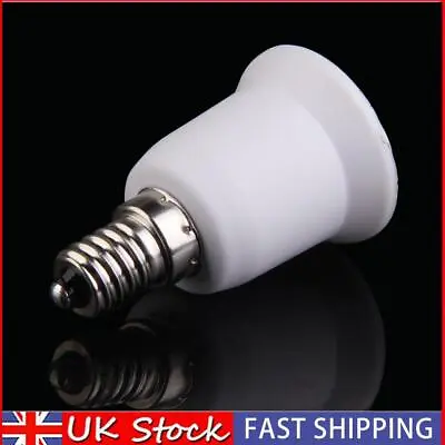 E14 To E27 LED Halogen Light Base Lamp Bulbs Socket Adapter Converter UK • £4.11