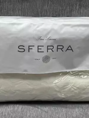 Sferra Lansone Matelasse Coverlet Blanket Cover - Ivory - New • $299.99