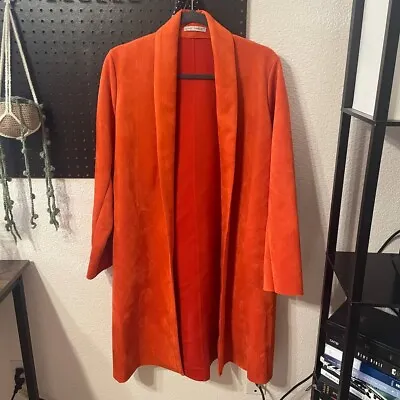 $40 • Buy Zara Women Orange Coat