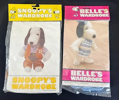 Vintage Snoopy's Wardrobe Sheriff & Snoopy’s Sister Belle Bikini Outfit • $44.99