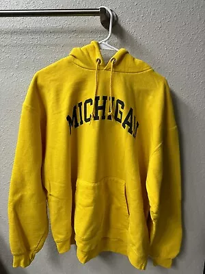 Michigan Wolverines Maize Sweatshirt Size XL • $25