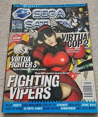 £19.99 • Buy Sega Saturn Magazine Issue #11 September 1996 FIGHTING VIPERS - RARE COLLECTABLE